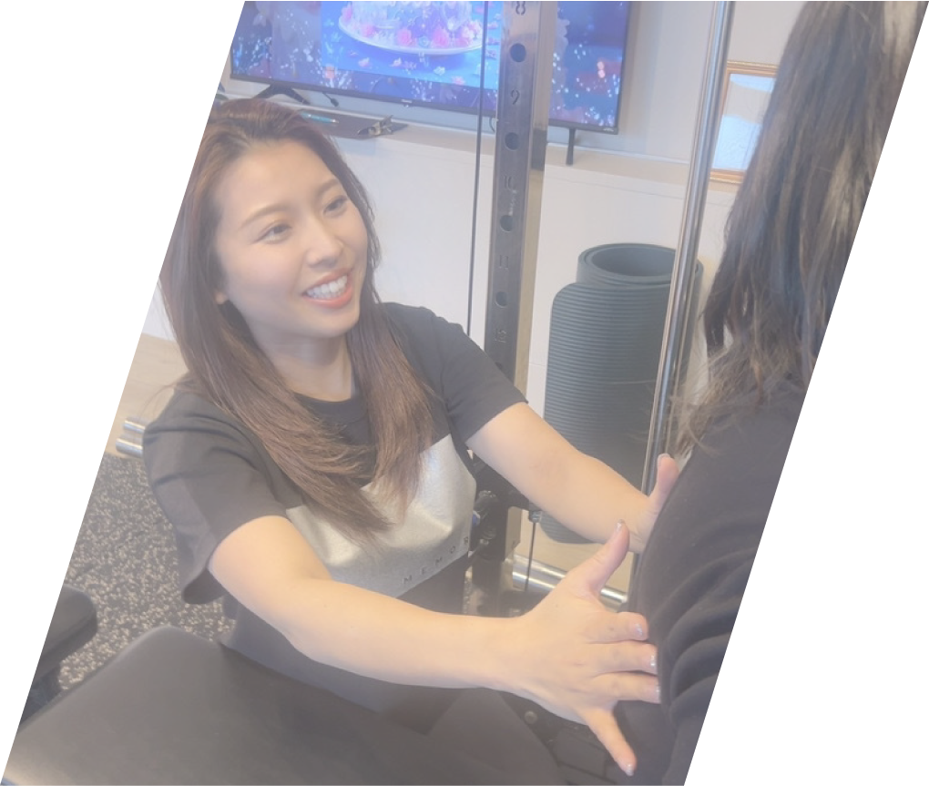 お客様のペースに合わせてトレーニング